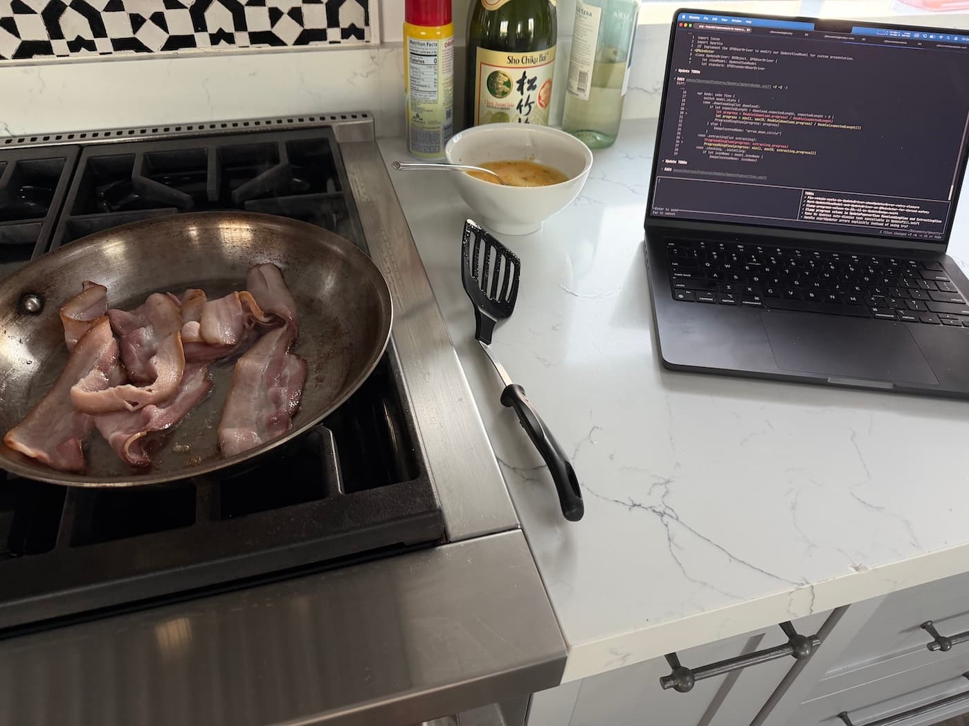 Vibing and Cooking